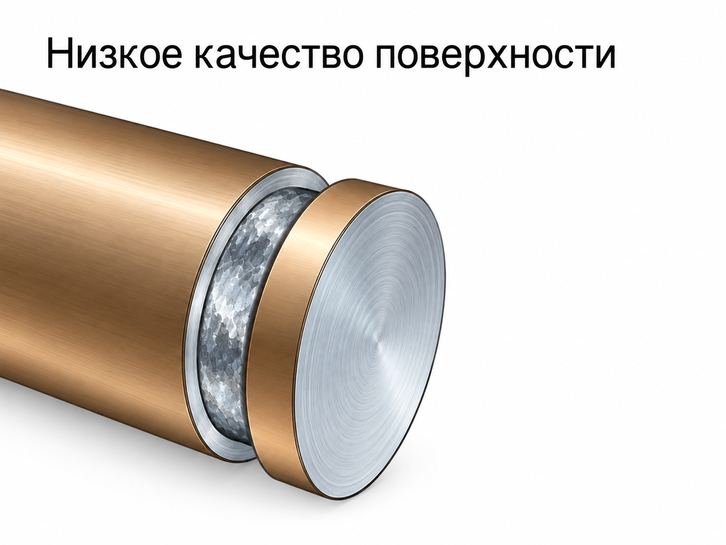 Низкое качество поверхности при обработке канавки