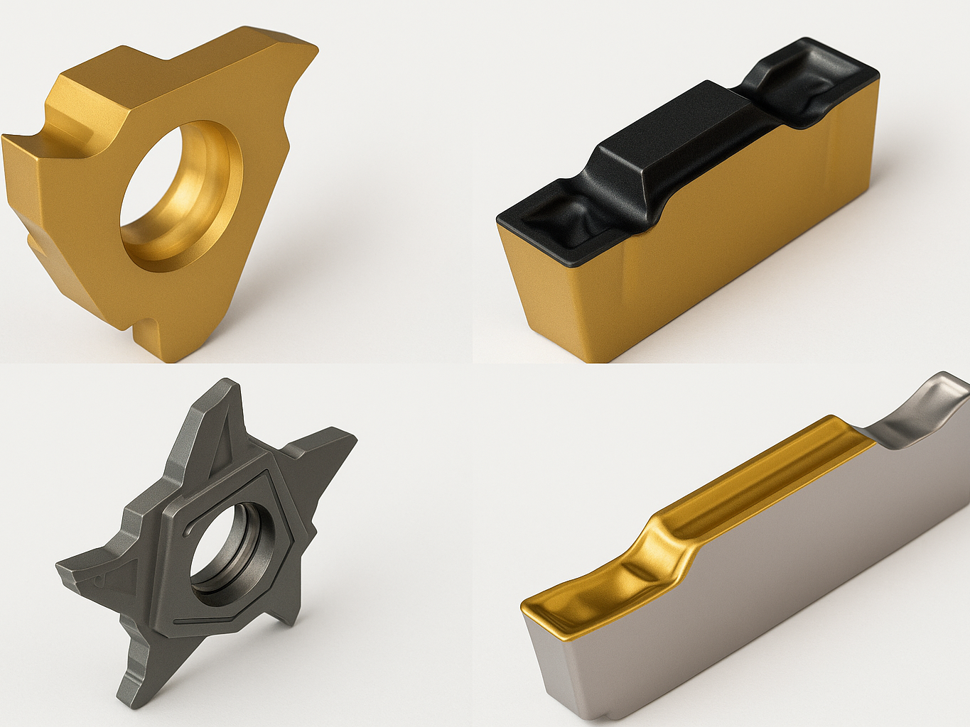 Отрезные и канавочные пластины