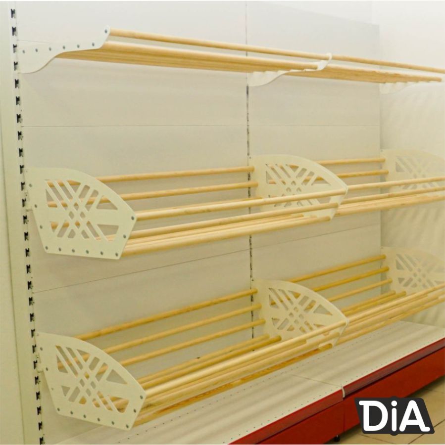 3D полки стеллажа