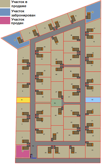 генплан КП Лесополье 1