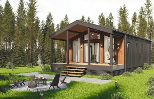 Барн 1, площадь 78 м2, 1 этаж.