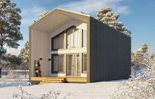 Дом Барн 3, площадь 156 м2, 2 этажа