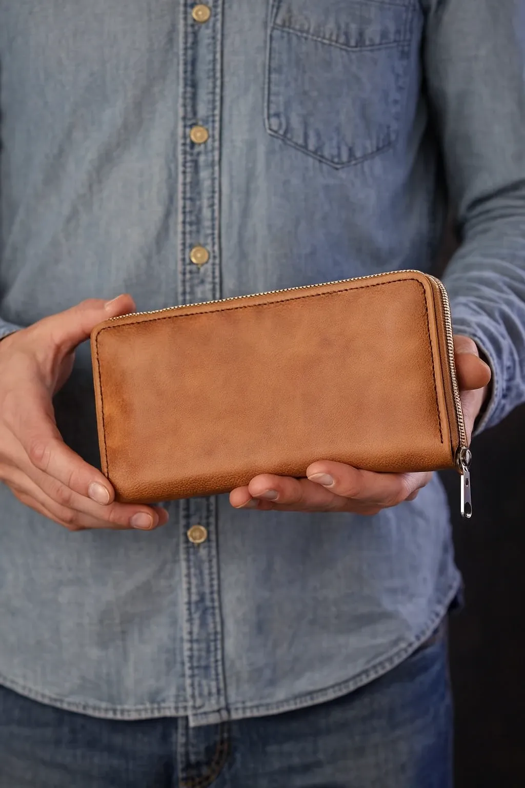 Кожаное портмоне на заказ Тирасполь