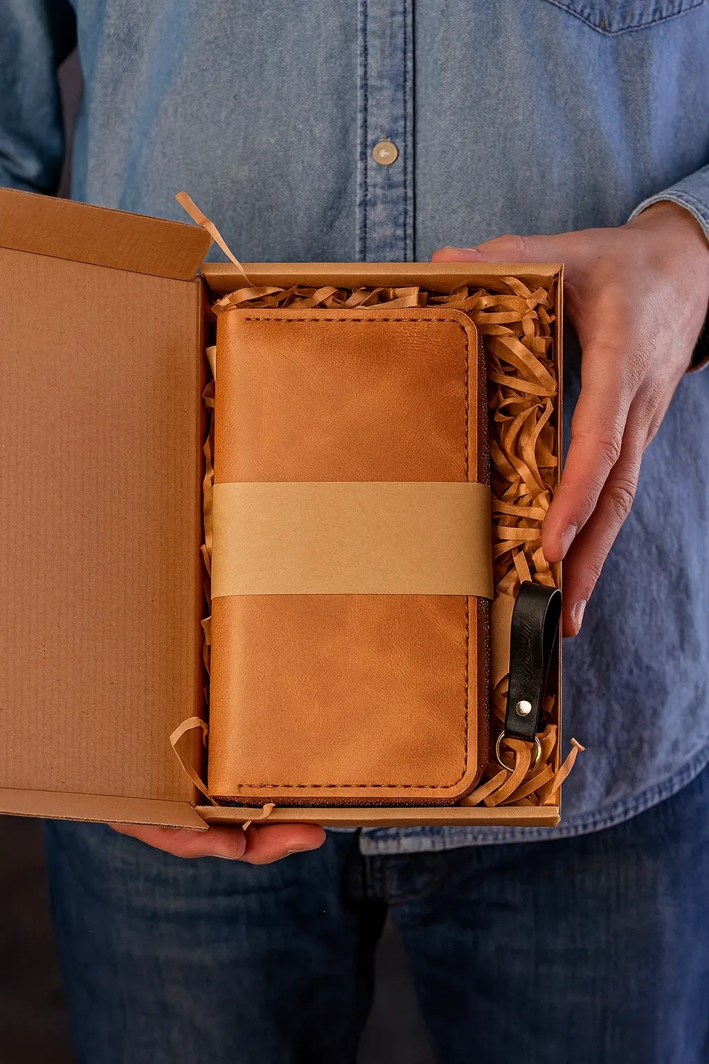 Кошелёк из кожи на заказ