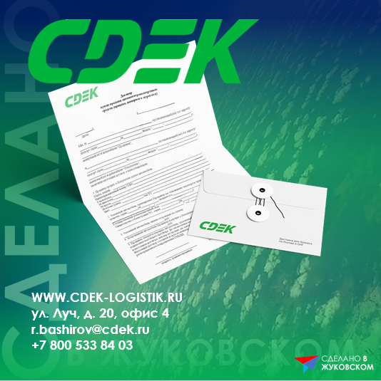 Партнер Сделано в Жуковском: Страховая компания СДЭК.