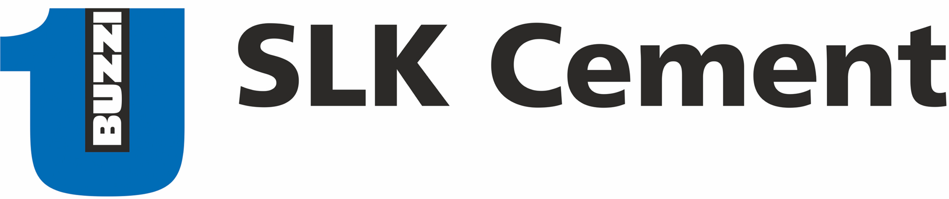 Логотип компании SLK Cement — стратегического партнера компании Транстехмаш в цементной промышленности.