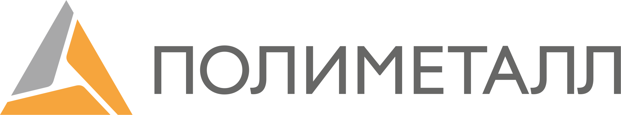 Логотип горнодобывающей компании Полиметалл — официального партнера компании Транстехмаш.