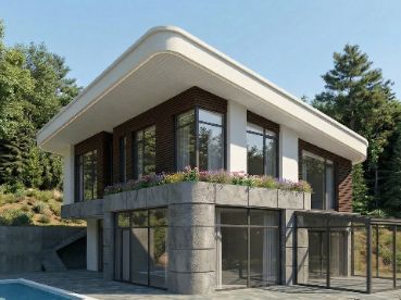 S'TOUN 266 м2 Двухэтажный дом с тремя мастер-спальнями и кабинетом Макс Чурин