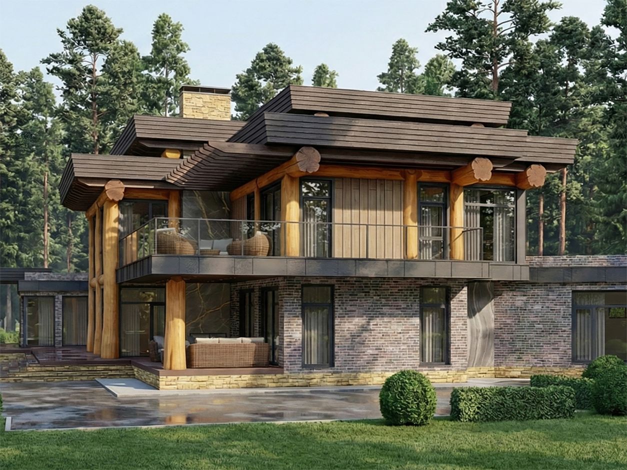 SROOB 1044 Двухэтажный дом премиум класса