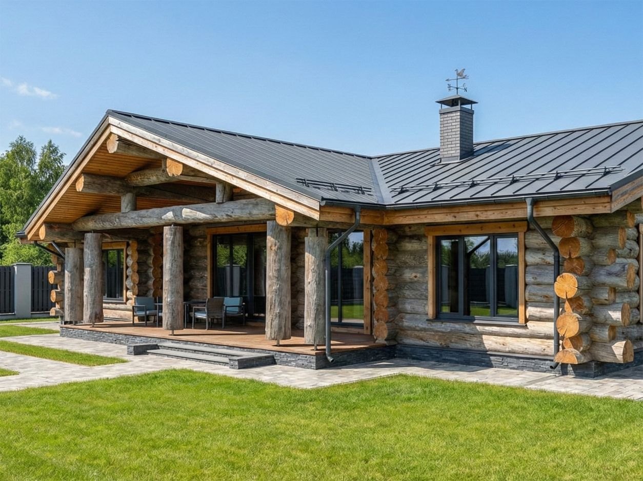 SROOB 222 Одноэтажный дом на берегу 