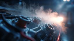 очистка двигателя авто криобластинг