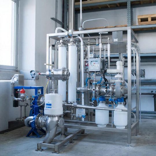 Система обратного осмоса мощностью 10 м3 в час