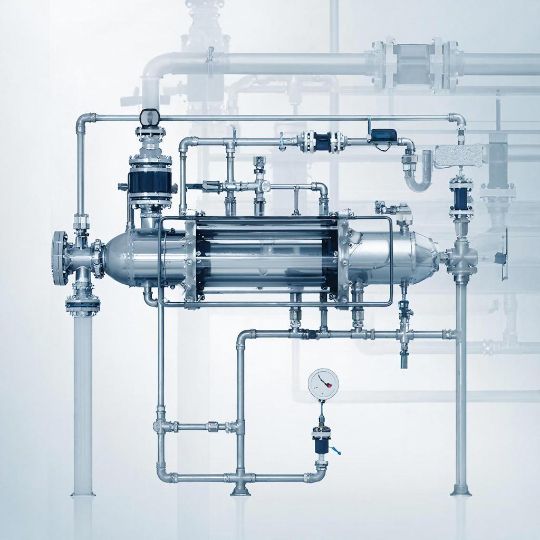 Изображение готовой системы обратного осмоса для парогенераторов