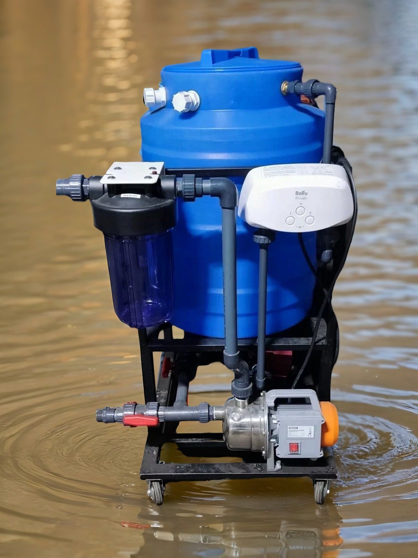 Химическая мойка мембран обратного осмоса