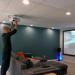 Поставка и монтаж техники домашнего кинотеатра