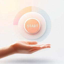 Начать тест-драйв чат-бота для бизнеса — кнопка старта