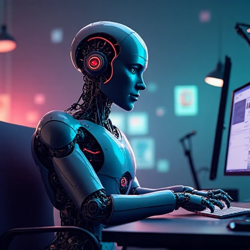 AI-бот на фоне интерфейса — автоматизация автоворонок и диалогов