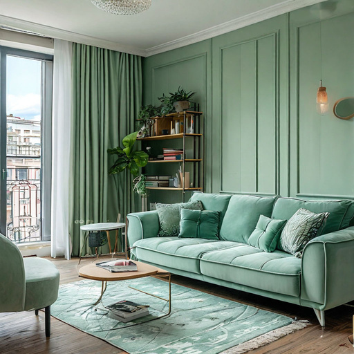 Уборка мебели в гостиной квартиры в Иркутске