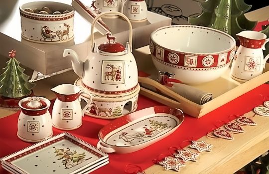 новогодний сервиз