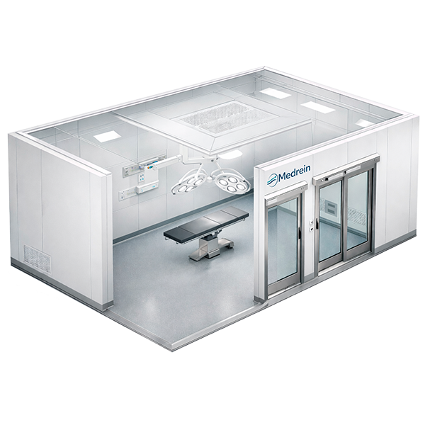 Модуль медицинский климатизированный (чистое помещение) — визуализация
