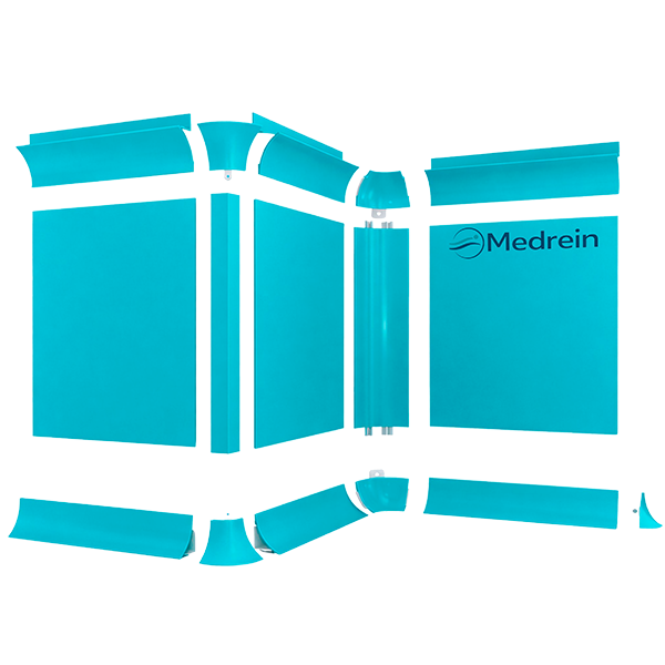 Скругляющий профиль (галтель) для чистых помещений