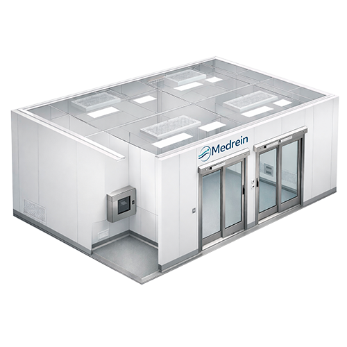 Модуль чистое помещение — визуализация