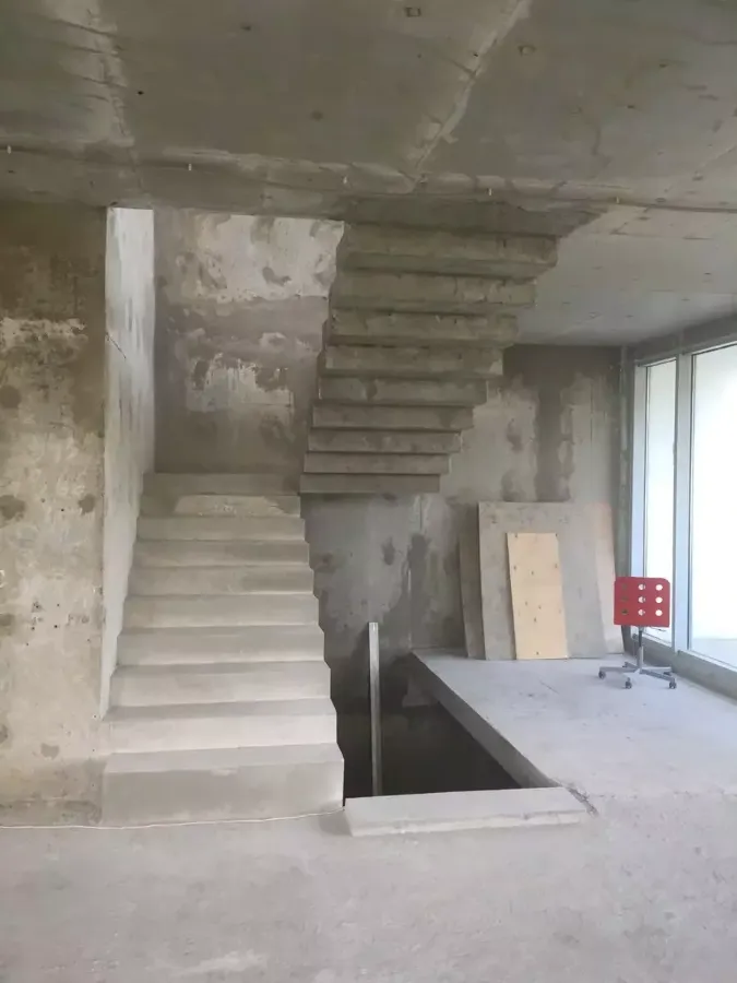 Прямые маршевые лестницы