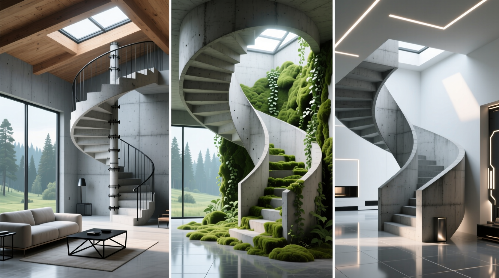 Строительство винтовых бетонных лестниц