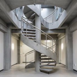 Строительство винтовых бетонных лестниц