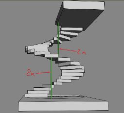 Создание винтовой бетонной лестницы