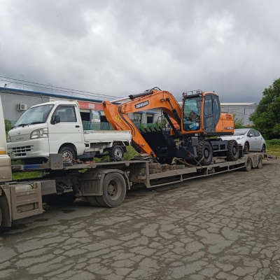 Перевозка автомобилей и экскаватора