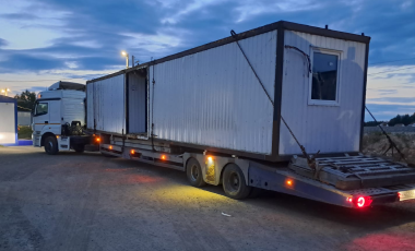 Перевозка бытовок