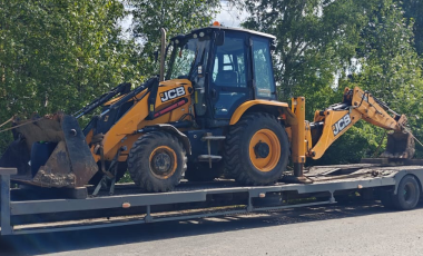 Перевозка трактора