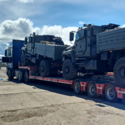 Перевозка военной техники