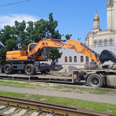 Перевозка экскаватора