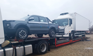 Перевозка строительных бытовок