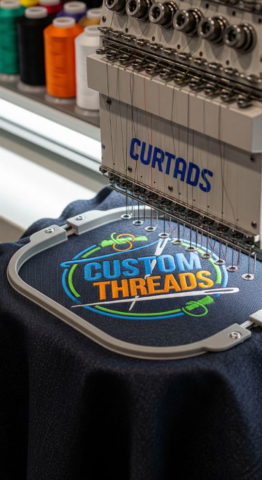 Цветная вышивка на одежде