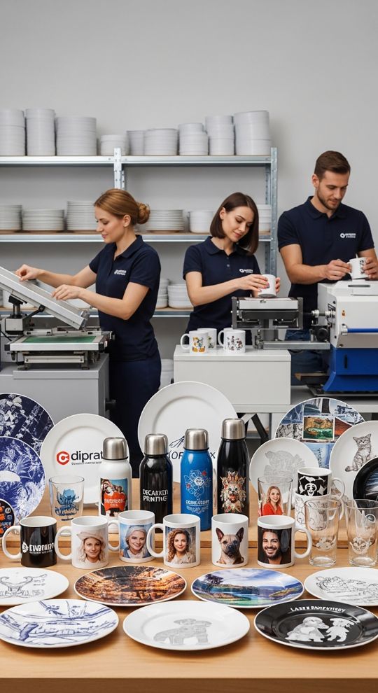 Технологии печати на посуде