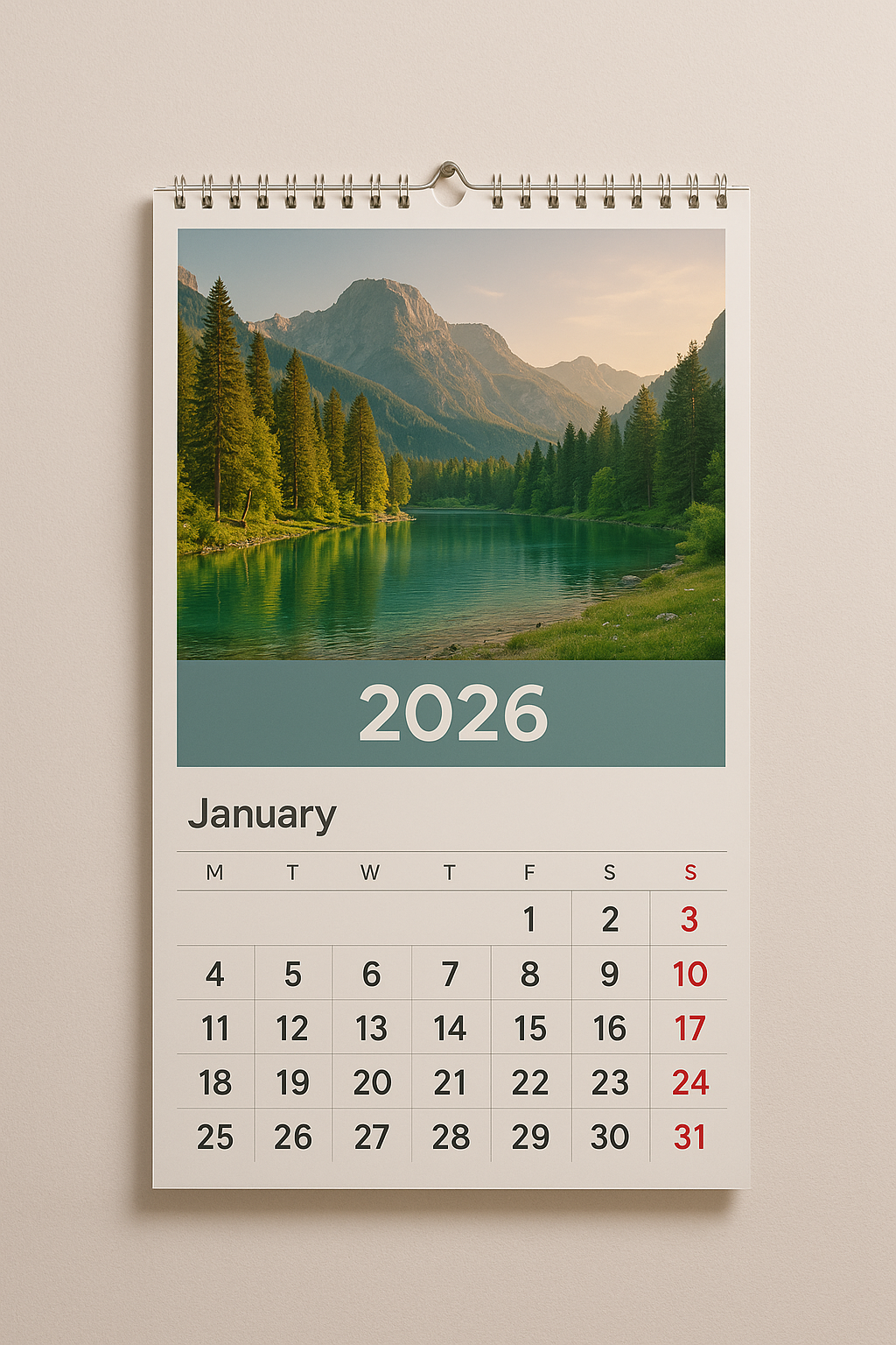 Настенный календарь 2026