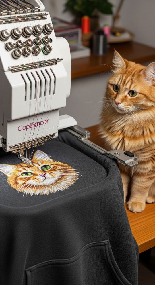 Вышивка портрета