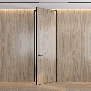 Скрытая дверь Vega 58 шпон