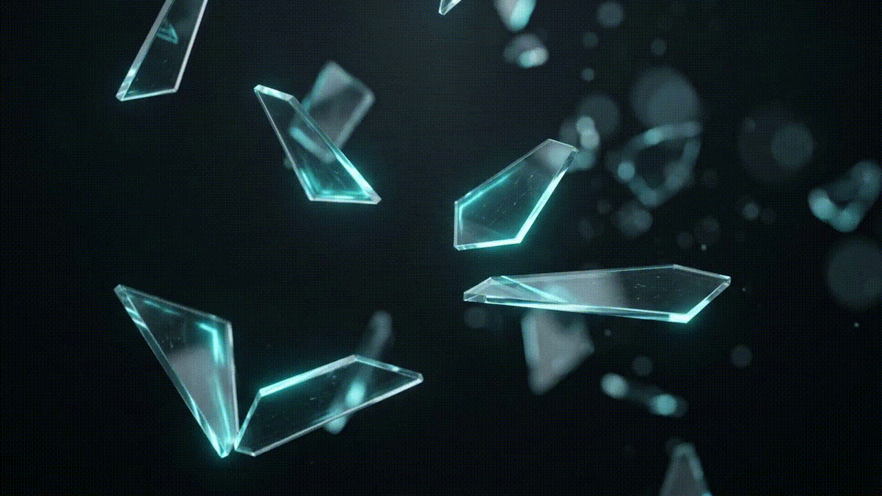 Ниндзяграф: абстрактная визуализация тарифа Atmosphere. Минималистичное AI-видео в стиле Glassmorphism.