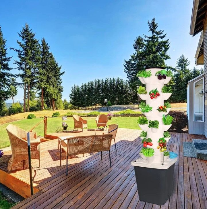 это гидропонные грядки это вертикальная грядка башня веферма конструкция вертикальной башни фермы инструкция как пользоваться вертикальной фермой