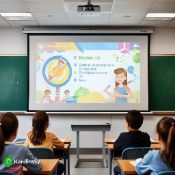 Демонстрация экранов. Простыми словами вывод картинки и звука с вашего устройства (компьютер, смартфон) на большие экраны проекторов, светодиодных экранов для рекламы на фасаде зданий или ТЦ, а так же билбордов. Удобно для учебного процесса, представить презентацию на широкую публику, для вывода динамической информации, рекламы, расписания мероприятий, графика движения транспортных средств и т.д.