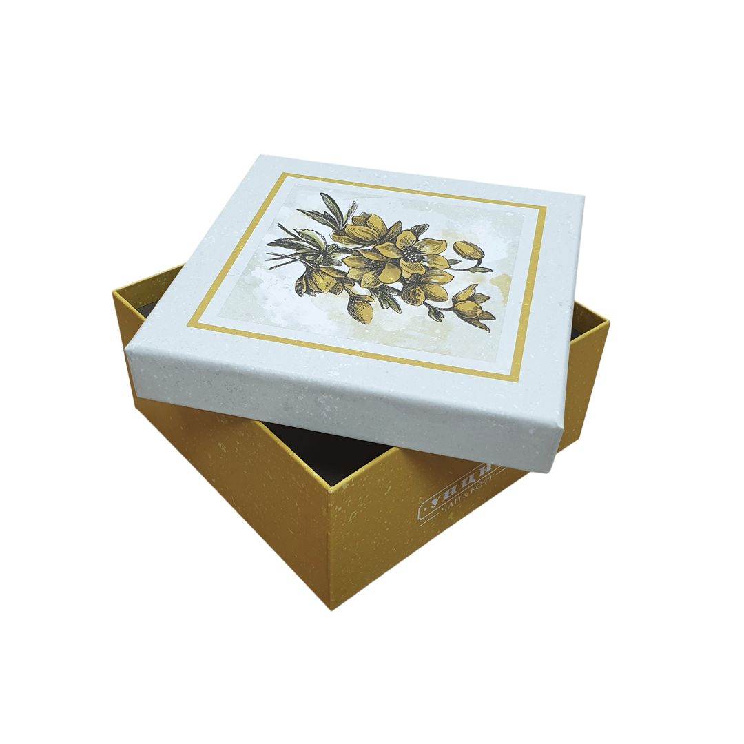 Коробка крышка-дно подарочная