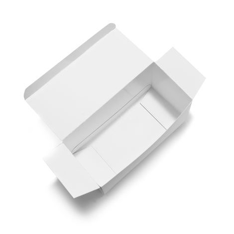 Коробка пачка белая