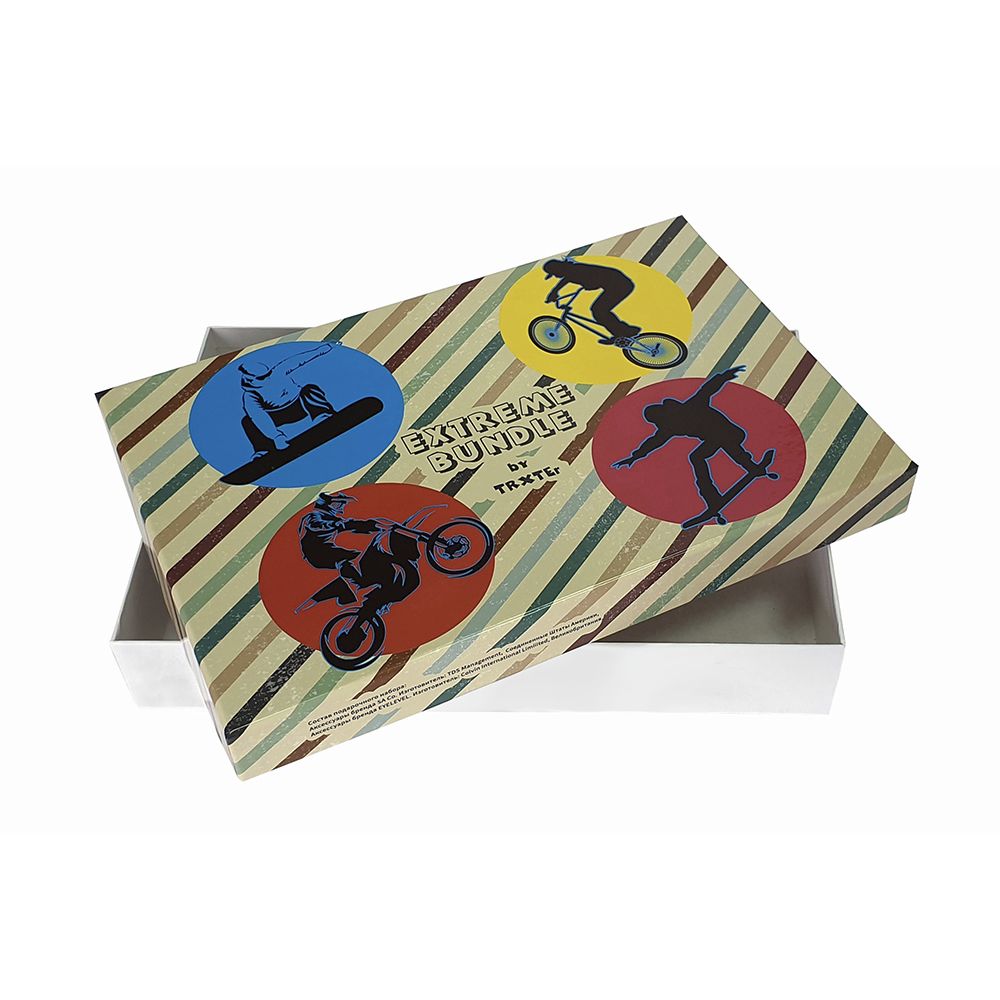 Коробка крышка-дно подарочная