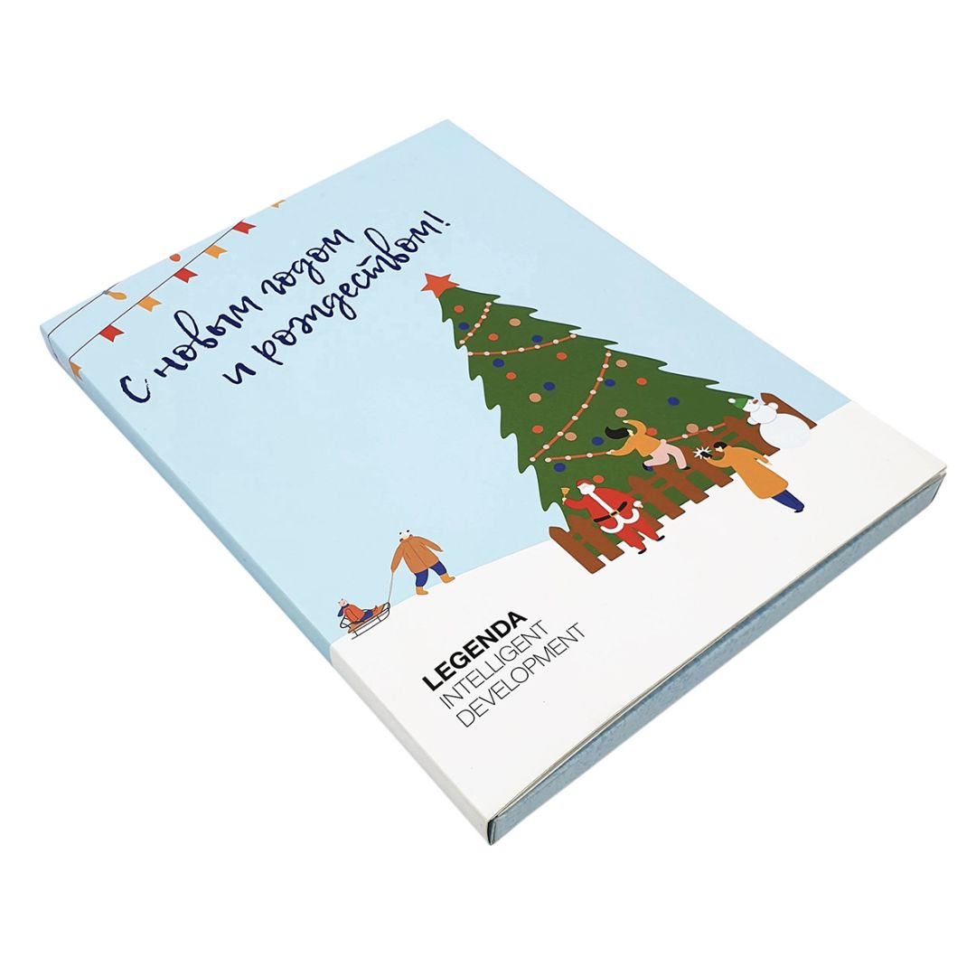 Адвент-календарь для шоколада