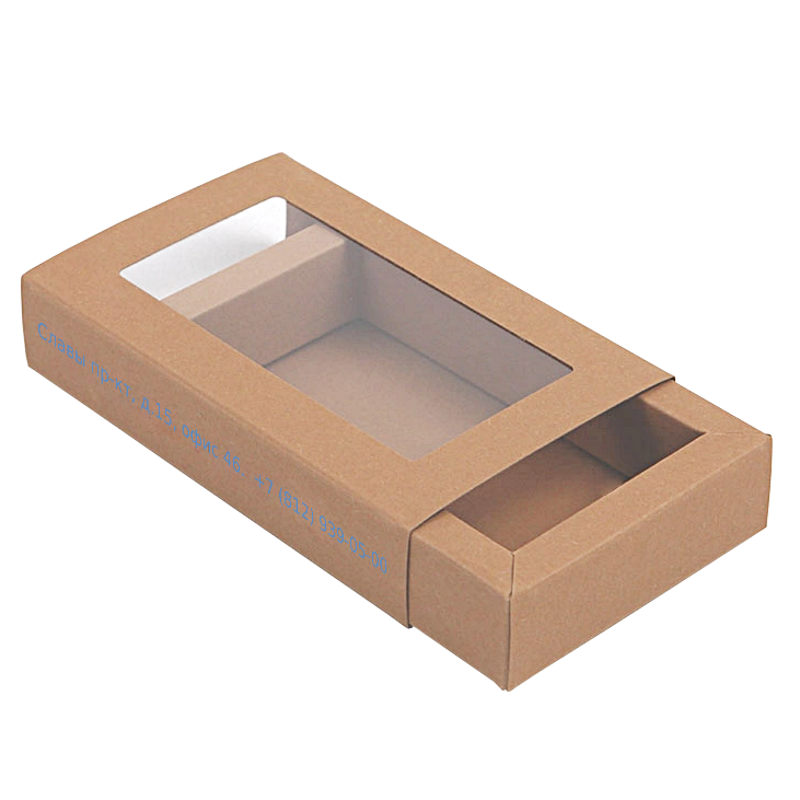 Коробка пенал с окном