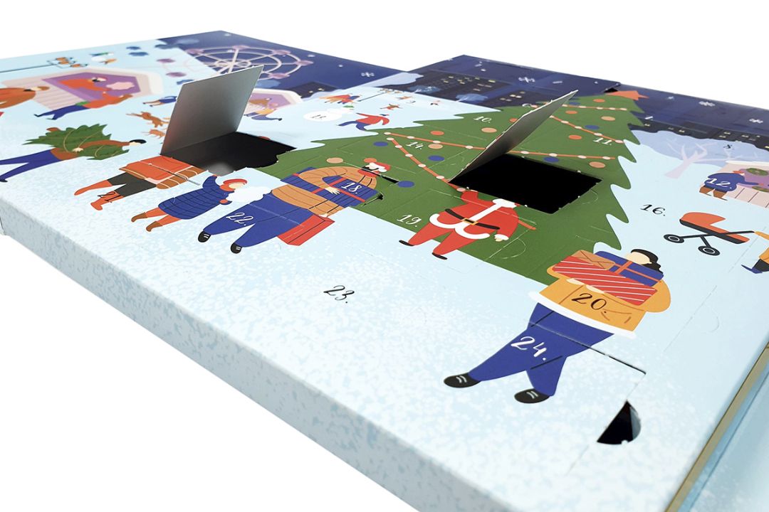 Адвент-календарь для шоколада